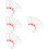64St Hot Roller Securing Clips Multi Kleuren Voor Haar 9