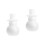 2Pcs Diy Polystyrene Snowman Craft Decoration For Christmas 6