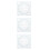 3Pcs Geometric Drawing Template Plastic Stencil With Angle Measurement 7