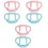 6Pièces Poignées Bébé Pour En Silicone Design Mignon 3