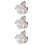 3Pcs Led 360 Degree Ceiling Lamp Rotating Spotlights For Hotel Store 7