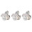 3Pcs Led 360 Degree Ceiling Lamp Rotating Spotlights For Hotel Store 5