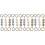 12 Pcs Short Pearl Chains For Bag DIY Round Imitation Pearl Bead Handle 6