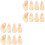 16 Pcs Protective Guzheng Practice Fake Nails For Beginners 3