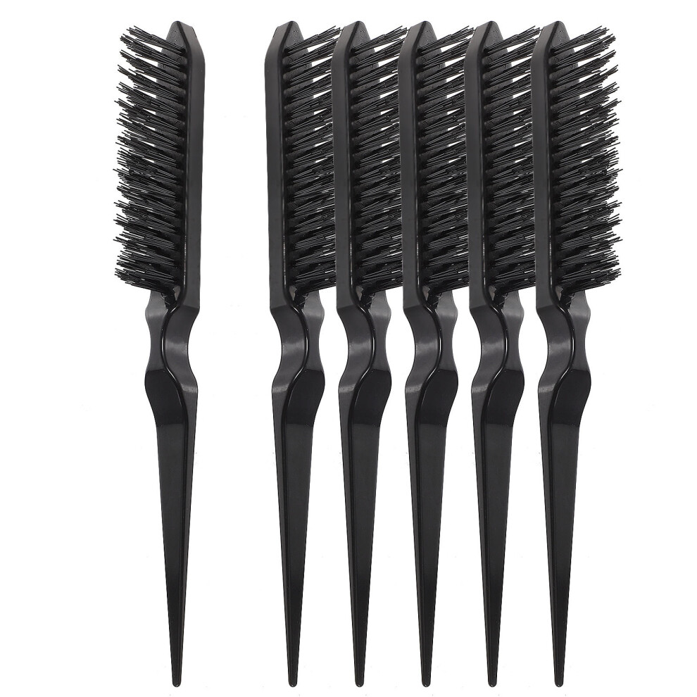 Solustre 18 Pcs Professional Hair Teasing Brush And Comb Set For Salon Use