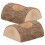 10 Pcs Candle Holder Stump Shape Desktop Tea Light Centerpiece 3