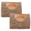10 Pcs Candle Holder Stump Shape Desktop Tea Light Centerpiece 2