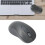 Wireless Black Bluetooth/USB Silent Office Mouse with 800mAh AA Battery 16