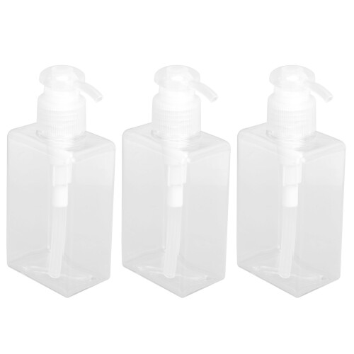 3PCS 150ml Empty Pump Bottles Plastic Hand Soap Containers 1