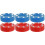 6 Pcs Reusable Hockey Puck Training Balls Replaceable Ice Hockey Tool 6