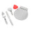 5PCS Stainless Steel Pizza Spatula Cutting Tool 3