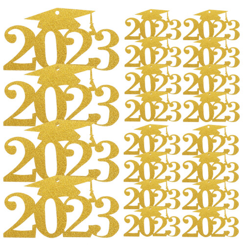 120Pièces Étiquettes Dorées Graduation Pour Décor Table