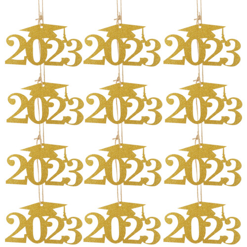 120Pièces Étiquettes Dorées Graduation Pour Décor Table 1