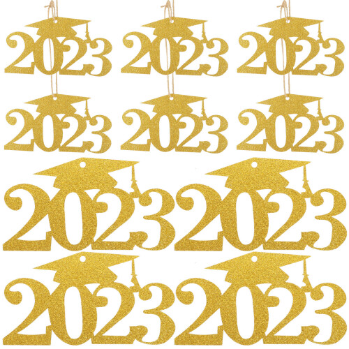 120Pièces Étiquettes Dorées Graduation Pour Décor Table 2