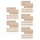 1000 Pcs Blank Raffle Tickets With Name Email Phone Fields 5