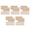 1000 Pcs Blank Raffle Tickets With Name Email Phone Fields 4