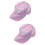 2Pièces Casquettes Baseball Bébé Multi Couleurs 9
