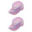 2Pièces Casquettes Baseball Bébé Multi Couleurs 7