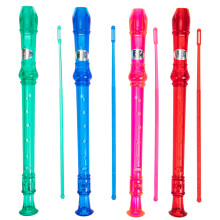 12 Sets Children's Clarinet Beginner 8 Hole Resin Instrument