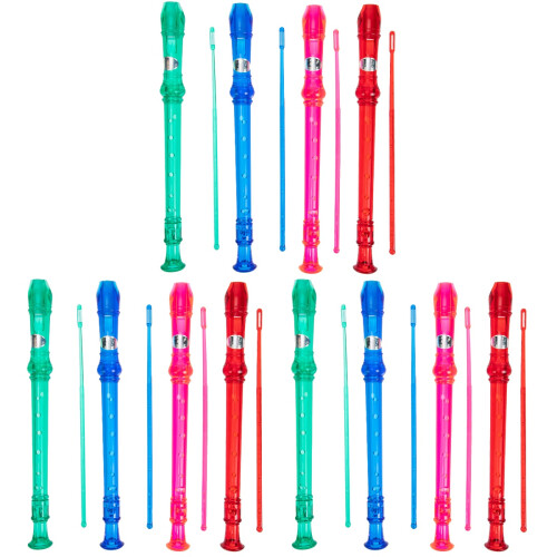12 Sets Children's Clarinet Beginner 8 Hole Resin Instrument 1