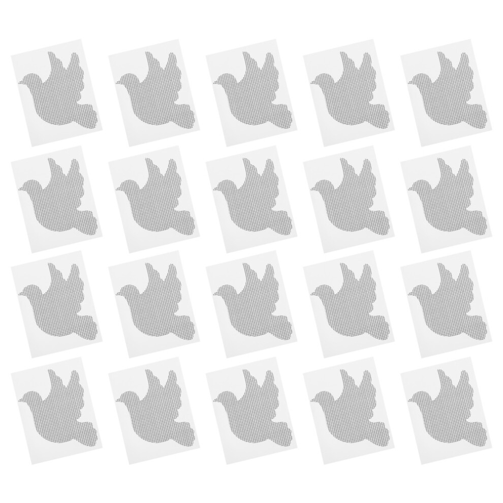 40 Pcs Self-Adhesive Window Screen Repair Patches 034170845192