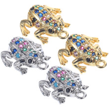 4 Count Frog Jewellery For Girls Animal Charms Making Necklaces Women