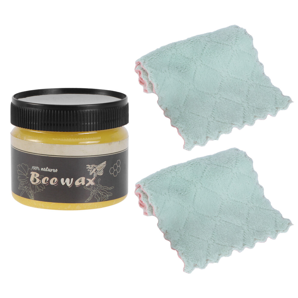 3Pcs Food Safe Wood Maintenance Beeswax Yellow For Wood & Art Polish 034170845017