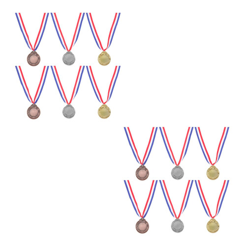 12 Pcs Creative Universal Sports Medals For Competitions 2