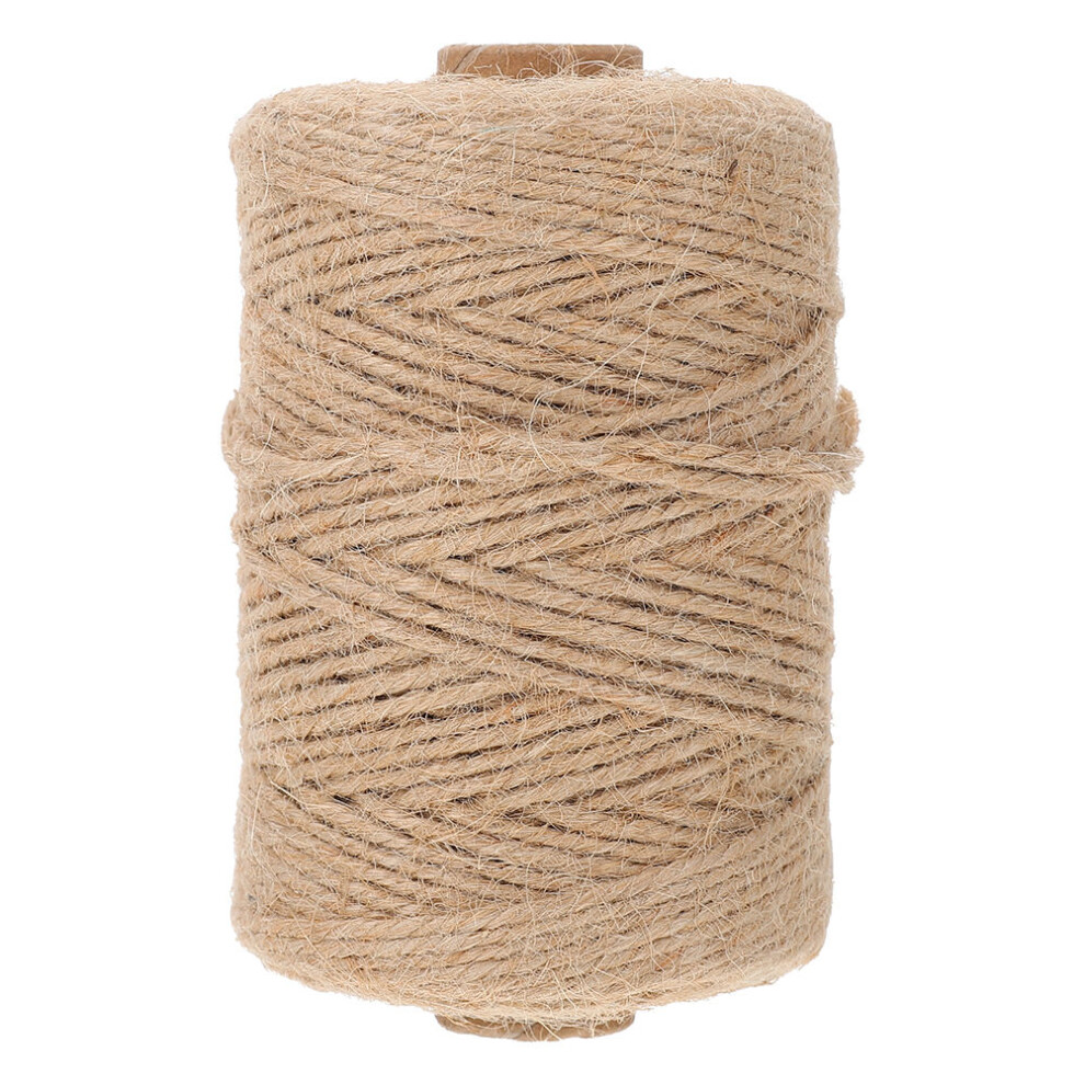2 Rolls Diy Craft Hemp Ropes For Gift Packaging Handworked Twines 034170842559