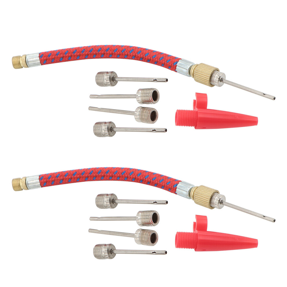 2 Pieces Pump Adapter Tool Air Valve Connector Inflator Ball Needle-image-OPC-PKY7VXD-NEW