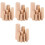40 Pcs Marine Drain Plug Wooden Stopper For Canoe 5