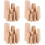 40 Pcs Marine Drain Plug Wooden Stopper For Canoe 7
