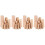 40 Pcs Marine Drain Plug Wooden Stopper For Canoe 6