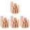 40 Pcs Marine Drain Plug Wooden Stopper For Canoe 4
