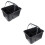 2 Pcs Bathroom Storage Basket Four Compartment Handheld Box 6