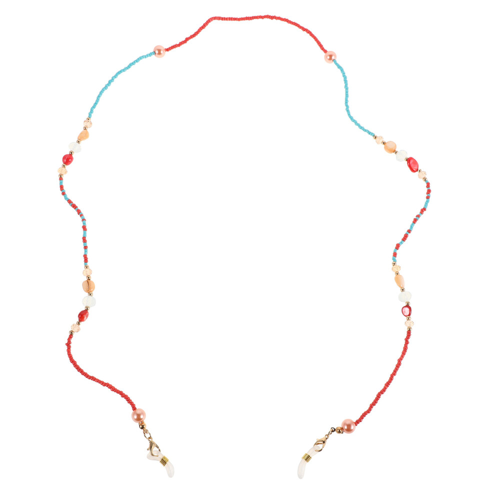 Artibetter 2Pcs Eyeglass Chain Sunglasses Strap Holder Beaded Lanyard For Women