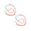 2Pcs Colorful Beaded Glasses Chain Lightweight Eyewear Retainer Decor 7