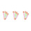 24 Pcs Double-Ended Sponge Eyeshadow Stick With Oval Applicator 8
