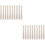 2 Pieces Cupboard Hinges Kitchen Door Cabinet For Attaching Doors 6