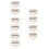 10 Sets Thumb Piano Accessories Kit With 8 Keys For Beginners 4