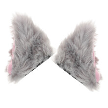 6 Pcs Plush Ear For Motorcycle Creative Decorative Accessory