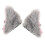 6 Pcs Plush Ear For Motorcycle Creative Decorative Accessory 1