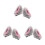 6 Pcs Plush Ear For Motorcycle Creative Decorative Accessory 9
