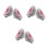 6 Pcs Plush Ear For Motorcycle Creative Decorative Accessory 7