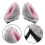 6 Pcs Plush Ear For Motorcycle Creative Decorative Accessory 11