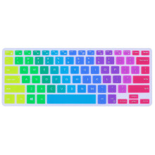 3Stk Tastaturfolie Silikon Mehrfarbig Elastisch Langlebig