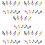 Piano Score Clamp Assorted Color Safe And 50pcs 10