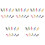 Piano Score Clamp Assorted Color Safe And 50pcs 5