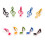 Piano Score Clamp Assorted Color Safe And 50pcs 1