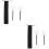 2Ensembles Accessoires Batterie Brosses Métal Pour Performance Jazz 6